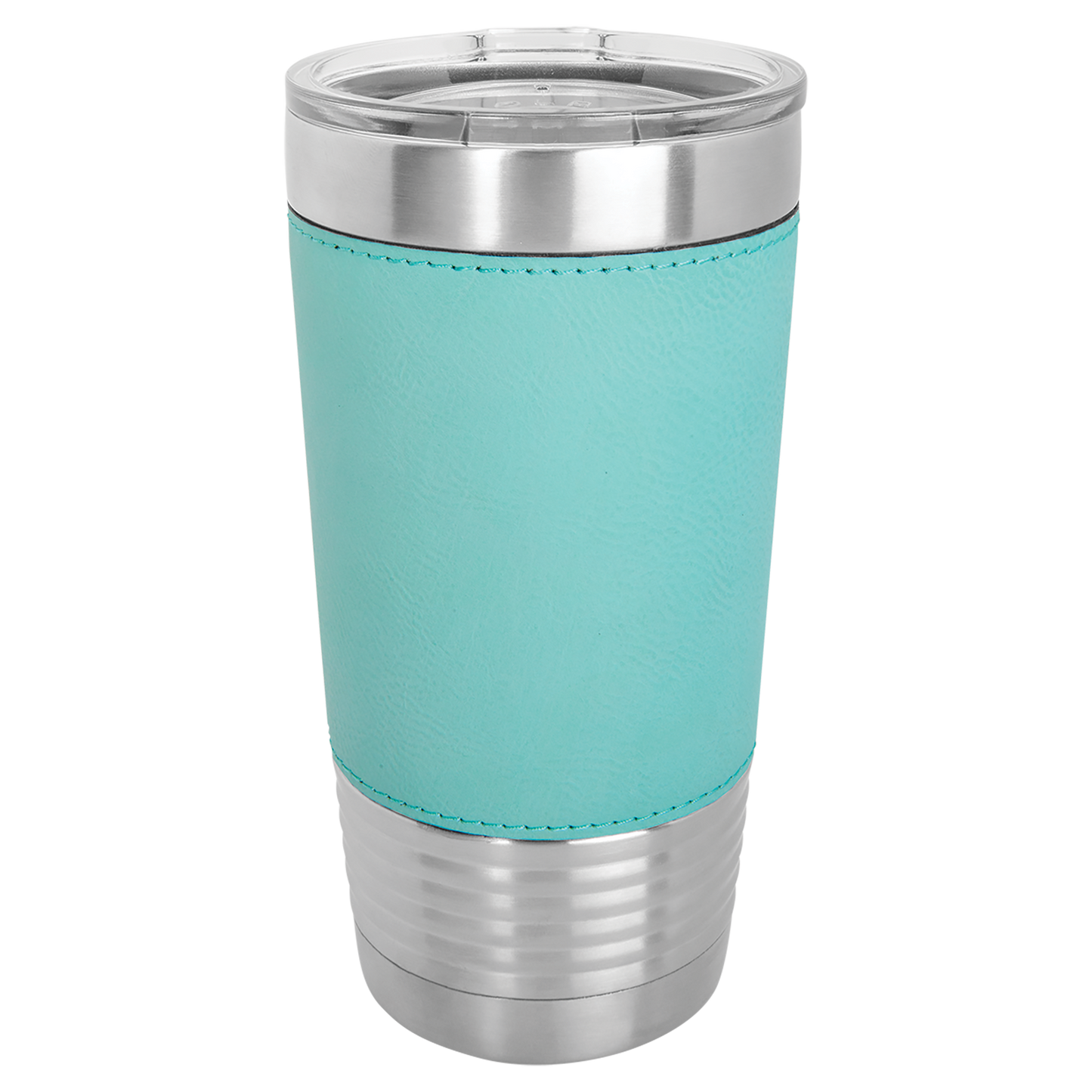 Polar Camel 20 oz. Leatherette Tumbler with Clear Lid